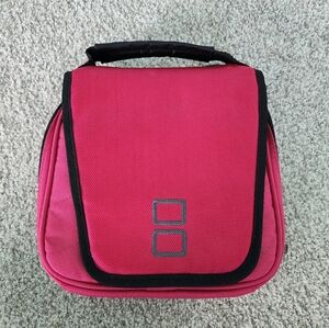 Hot Pink & Black Nintendo DS Carrying Case